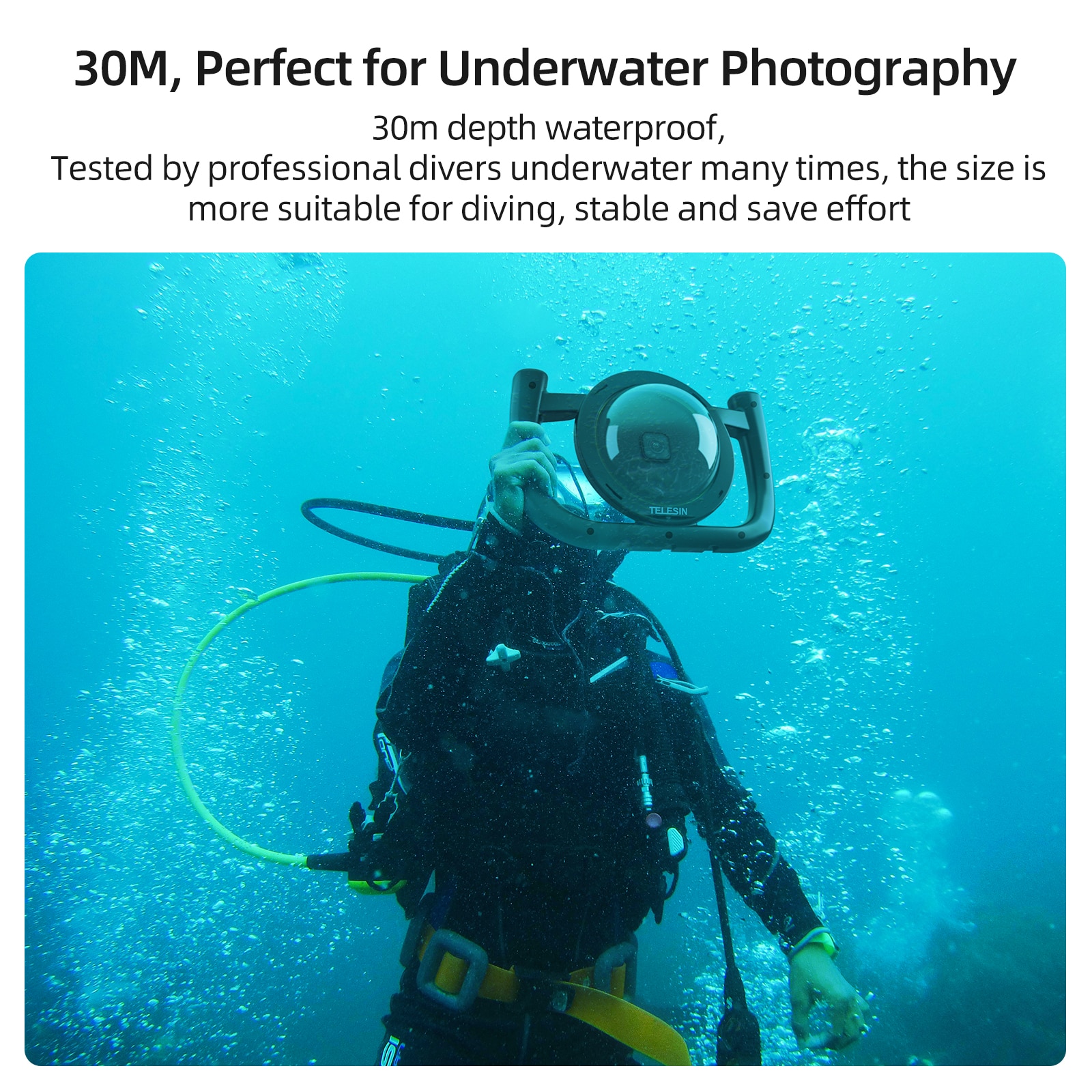 Dome Port Waterproof Handheld Housing Case 3 Dome Port Waterproof Handheld Housing Case 3
