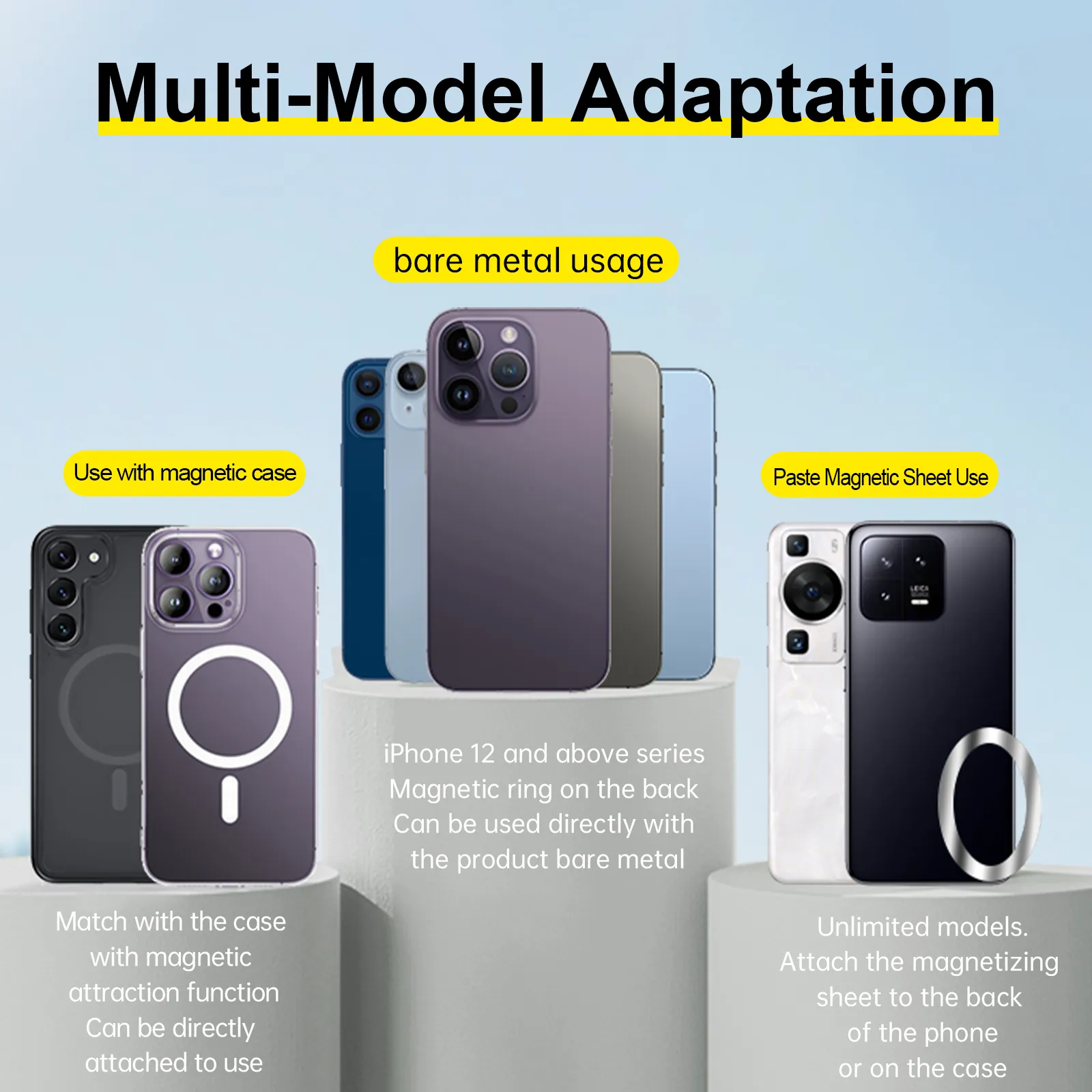 TELESIN Magnetic Selfie Stick Tripod with Remote For Cellphone For iPhone 14 13 12 Pro Max For HUAWEI XIAOMI SAMSUNG 2 TELESIN Magnetic Selfie Stick Tripod with Remote For Cellphone For iPhone 14 13 12 Pro Max For HUAWEI XIAOMI SAMSUNG 2