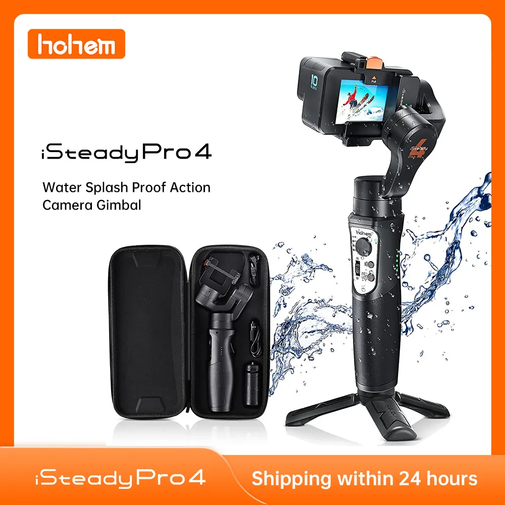 iSteady Pro 4 Gimbal for GoPro 11/10/9/8/7/6/5 DJI OSMO Insta360 One R Action Camera 3-Axis Handheld Stabilizer 1 iSteady Pro 4 Gimbal for GoPro 11/10/9/8/7/6/5 DJI OSMO Insta360 One R Action Camera 3-Axis Handheld Stabilizer 1