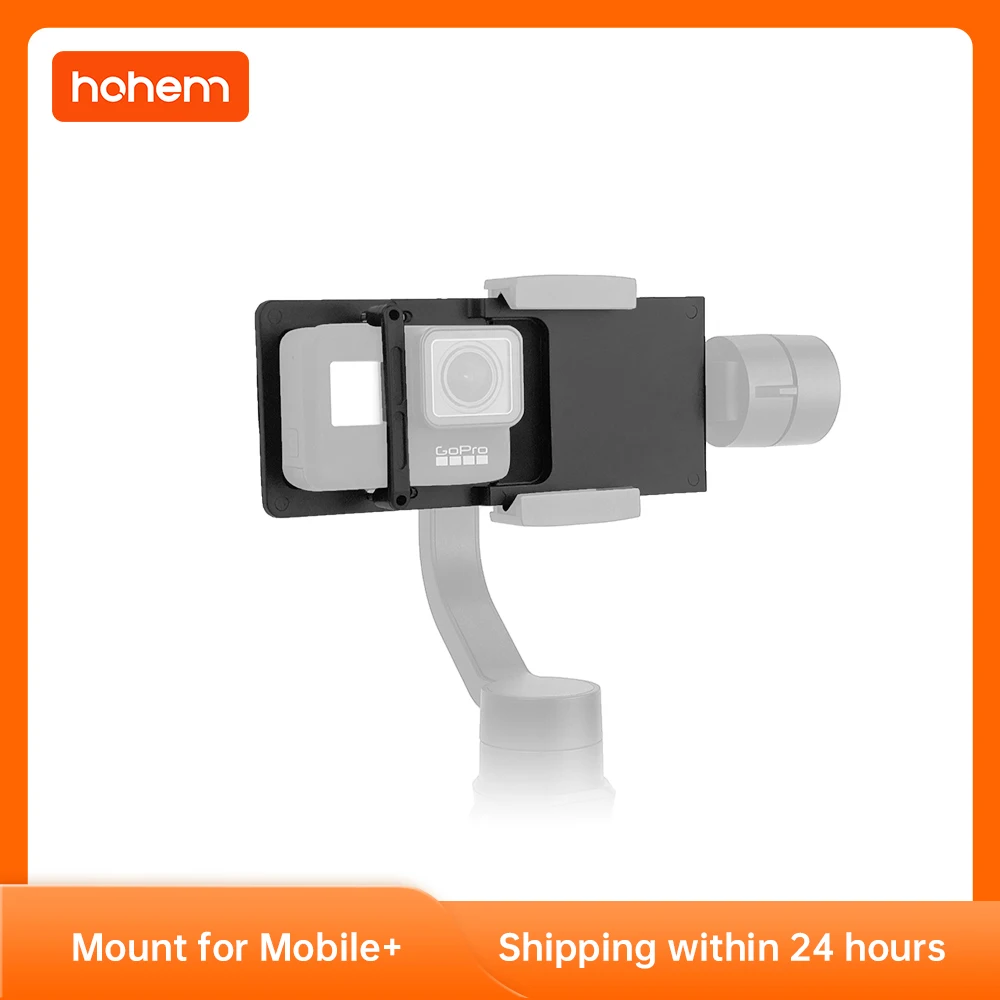 Hohem Official Action Camera Adapter Switch Mount Plate for iSteady Mobile+ Smartphone Gimbal 1 Hohem Official Action Camera Adapter Switch Mount Plate for iSteady Mobile+ Smartphone Gimbal 1
